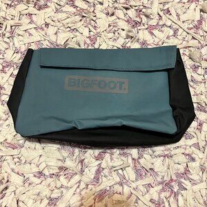 Bigfoot Velcro Bag Case Teal Black Carry Handle plus Velcro Connectors Like NEW